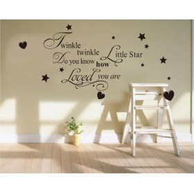 Twinkle Twinkle Little Star Wall Sticker